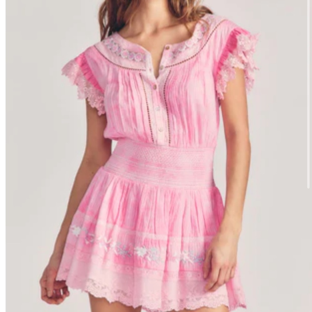 Loveshackfancy mini dress